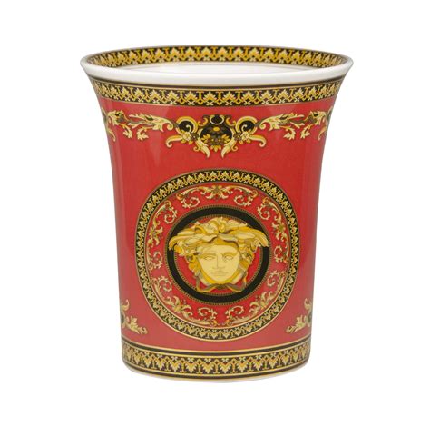 versace medusa vase red|Versace Medusa Collection Vase .